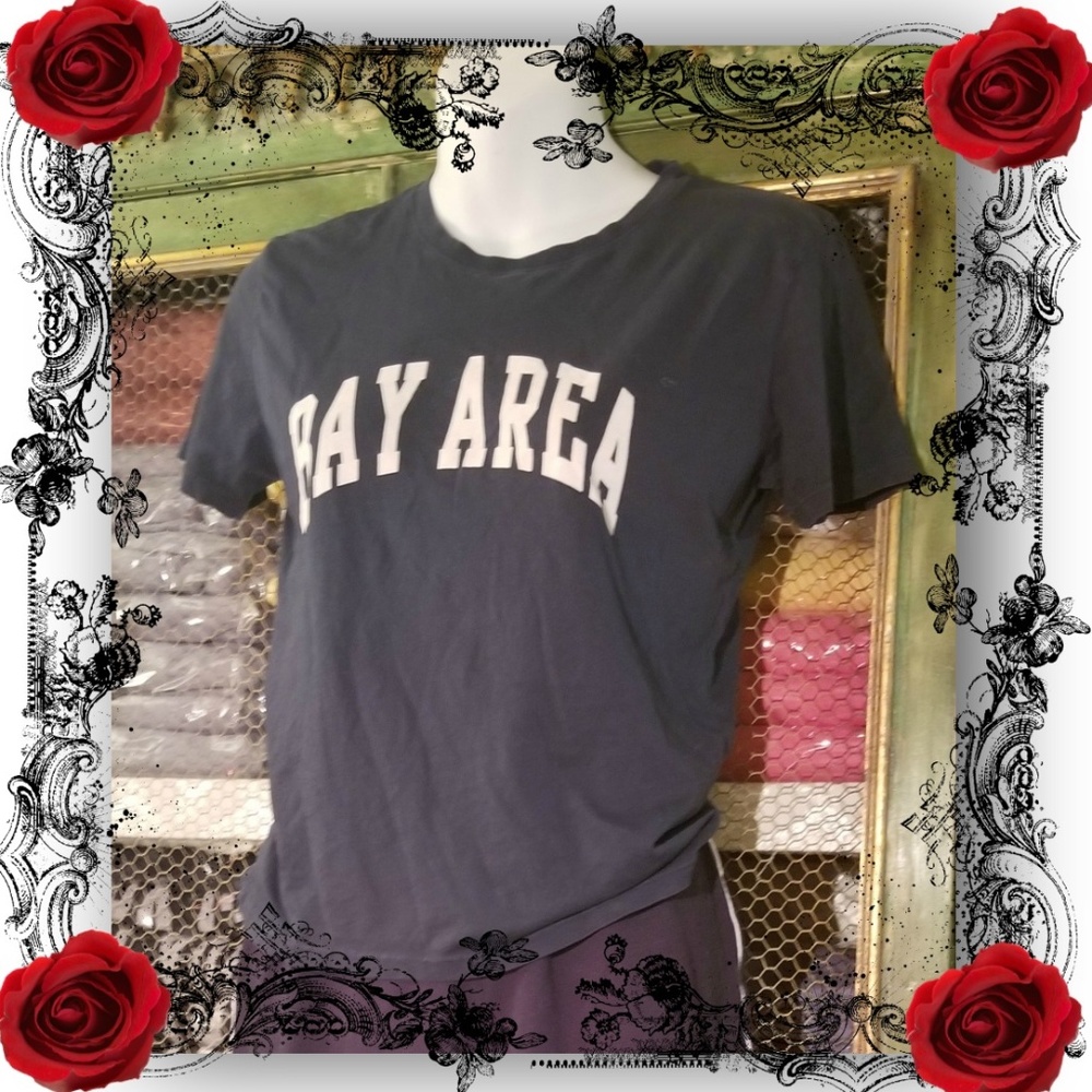 NEW Brandy Melville john galt navy t shirt bay area jamie  top
